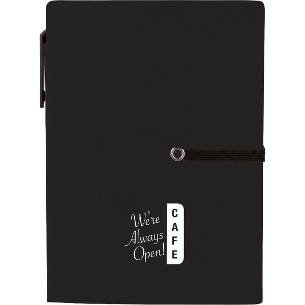 Two Tone Spiral Notebook, Custom Printed With Your Logo!