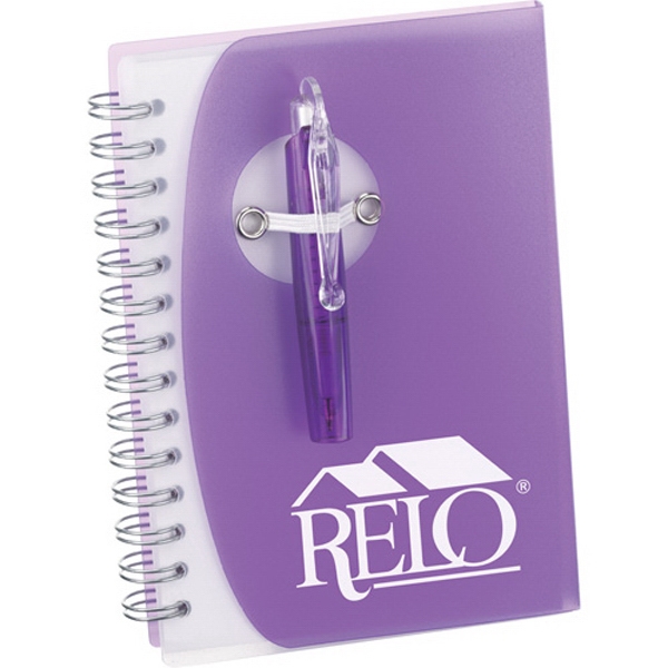 Notebooks with Mini Pens, Custom Printed With Your Logo!