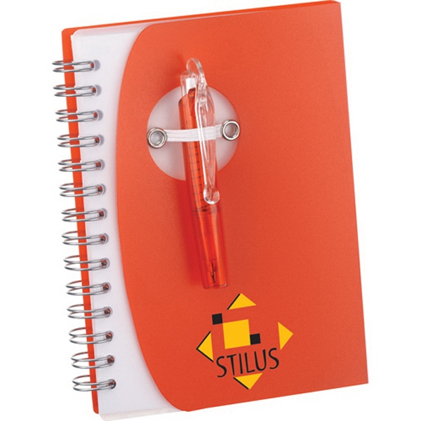 Notebooks with Mini Pens, Custom Printed With Your Logo!