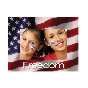 4th of July Paper Picture Frames, Custom Imprinted With Your Logo!