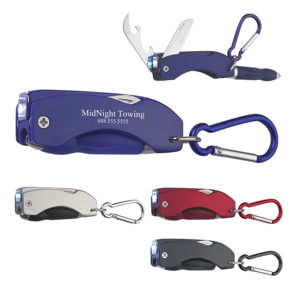 Canadian Manufactured LED Tool Carabiners, Custom Decorated With Your Logo!