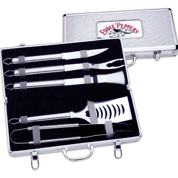 BBQ and Grilling Sets, Customized With Your Logo!