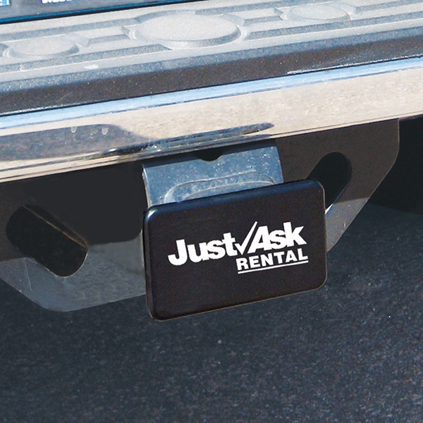 Rectangular Trailer Hitch Covers, Custom Imprinted With Your Logo!