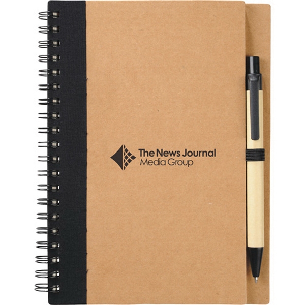 Recycled Coordinator Journal Portfolios, Custom Printed With Your Logo!