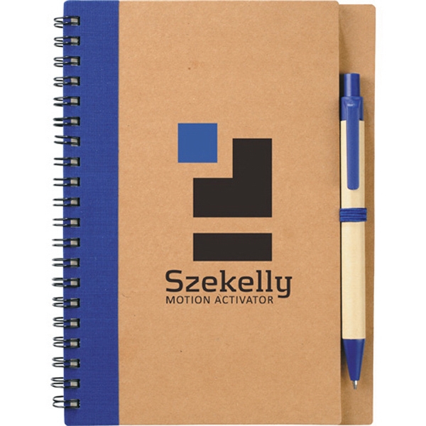 Eco Friendly Pens with Notebook, Custom Printed With Your Logo!
