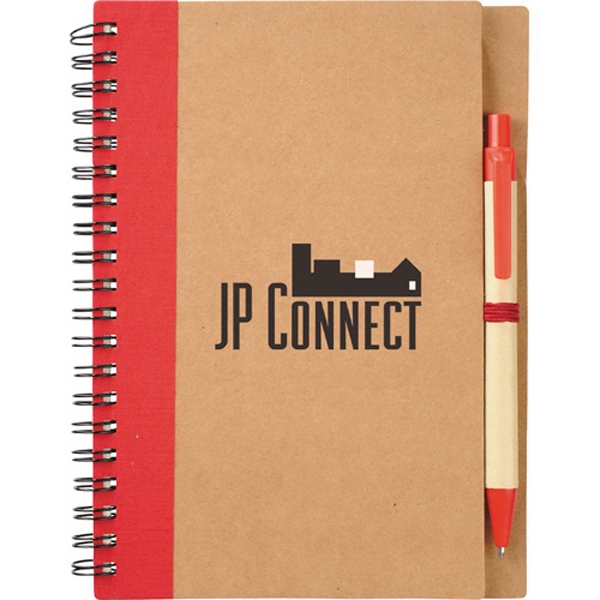 Recycled Coordinator Journal Portfolios, Custom Printed With Your Logo!