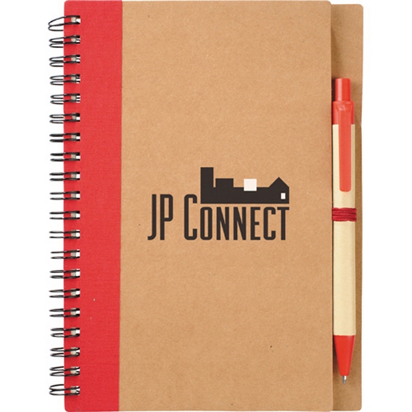 Recycled Chipboard Notebooks, Custom Printed With Your Logo!