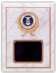 Air Force Recruiting Service Plaques, Custom Imprinted With Your Logo!