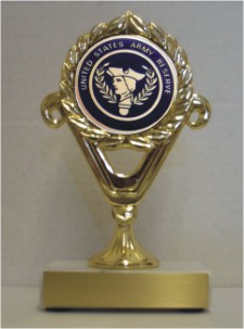 Custom Printed United States Army Reserve Trophies