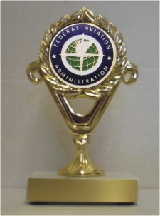 Custom Printed Federal Aviation Administration Trophies