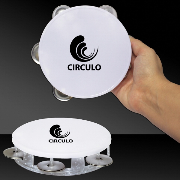 Deluxe Tambourines, Custom Imprinted With Your Logo!