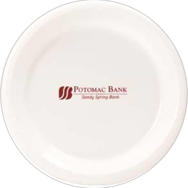 Disposable Plastic Plates, Customized With Your Logo!