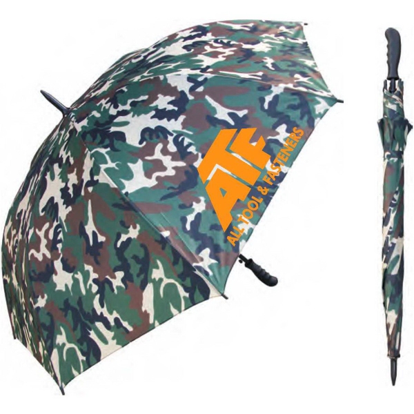 Army Umbrellas, Custom Imprinted With Your Logo!