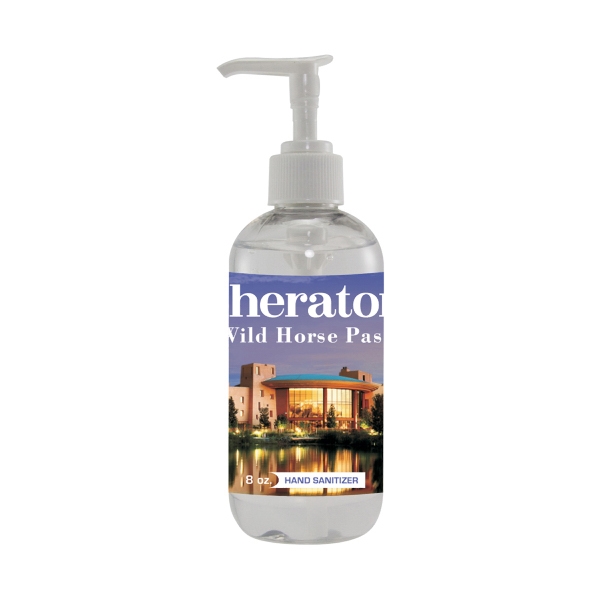 Antibacterial Hand Sanitizer Pump Bottles, Custom Printed With Your Logo!