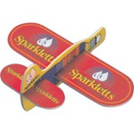 Custom Imprinted Logo Mono Plane Foam Airplanes