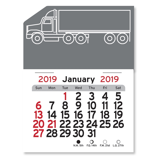 Big Rigs Appointment Calendars, Customized With Your Logo!