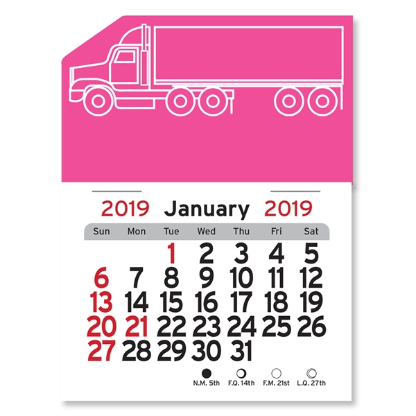 Big Rigs Appointment Calendars, Customized With Your Logo!