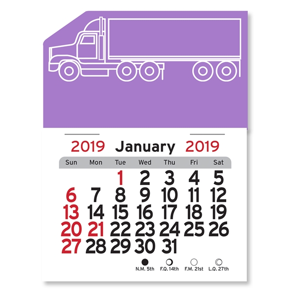 Big Rigs Appointment Calendars, Customized With Your Logo!