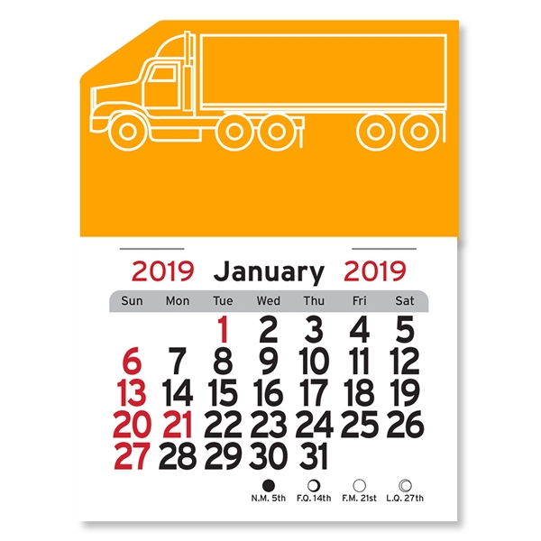 Big Rigs Appointment Calendars, Customized With Your Logo!