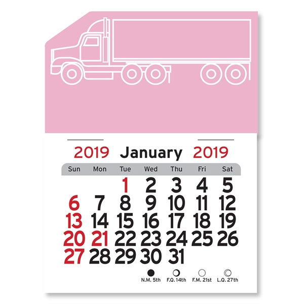 Big Rigs Appointment Calendars, Customized With Your Logo!