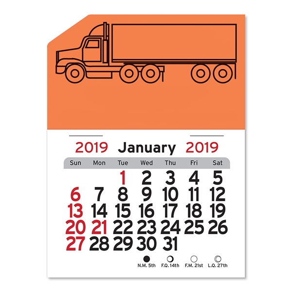 Big Rigs Appointment Calendars, Customized With Your Logo!