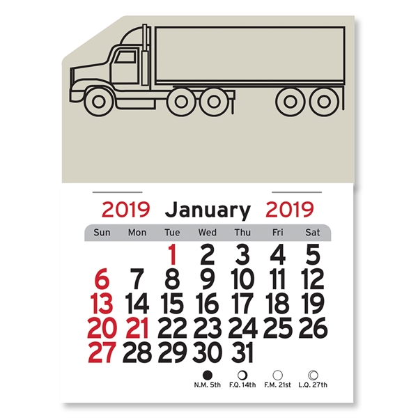 Big Rigs Appointment Calendars, Customized With Your Logo!