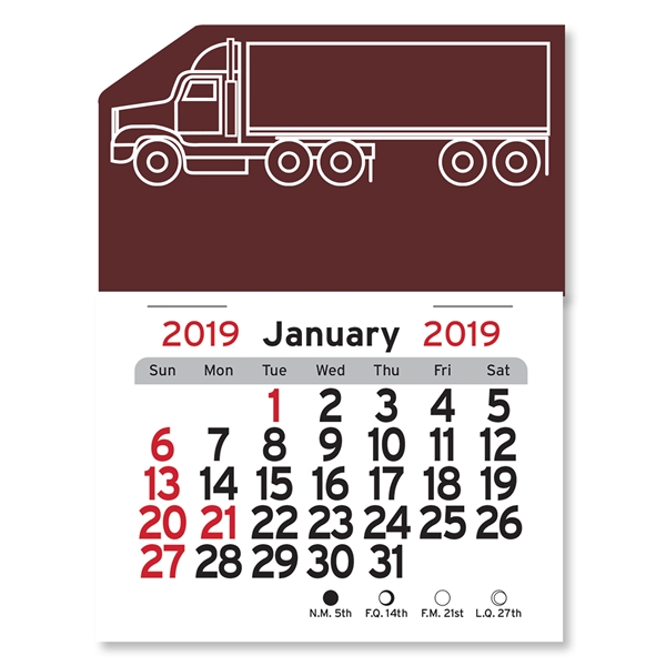 Big Rigs Appointment Calendars, Customized With Your Logo!