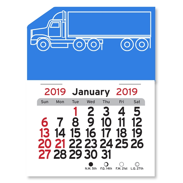 Big Rigs Appointment Calendars, Customized With Your Logo!