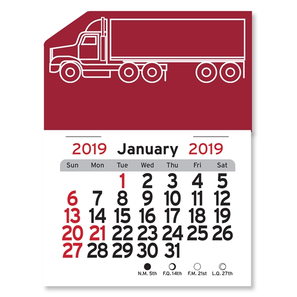 Big Rigs Appointment Calendars, Customized With Your Logo!