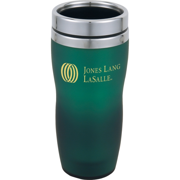 20oz. Soft Rubber Travel Mugs, Custom Printed With Your Logo!