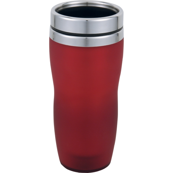 1 Day Service Stainless Steel 16oz. Travel Tumblers, Custom Imprinted With Your Logo!