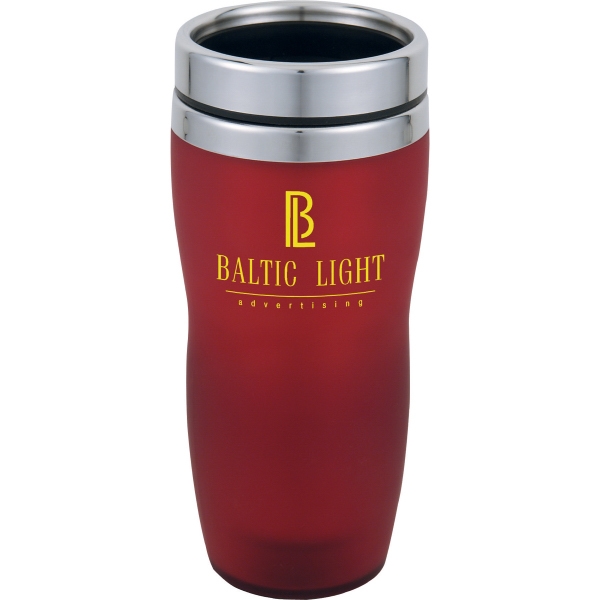 Stainless Steel 16oz. Travel Tumblers, Custom Printed With Your Logo!