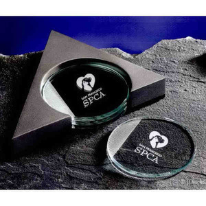 Abstracta Coaster Crystal Gifts, Custom Printed With Your Logo!