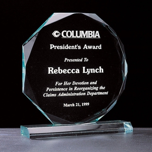 Airflyte Acrylic Honor Awards Engraved, Custom Made With Your Logo!