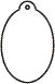 Custom Printed Oval 7 Stock Shape Air Fresheners