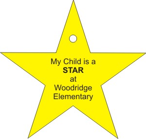 Custom Printed Star 1 Stock Shape Air Fresheners