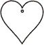 Custom Printed Heart 6 Stock Shape Air Fresheners