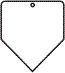 Custom Printed Triange 5 Triangular Stock Shape Air Fresheners