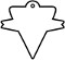 Custom Printed Triange 8 Triangular Stock Shape Air Fresheners