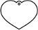 Custom Printed Heart 7 Stock Shape Air Fresheners