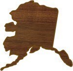 Alaska State Shaped Plaques, Custom Engraved With Your Logo!