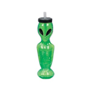 Alien Shaped Sports Bottles, Custom Printed With Your Logo!