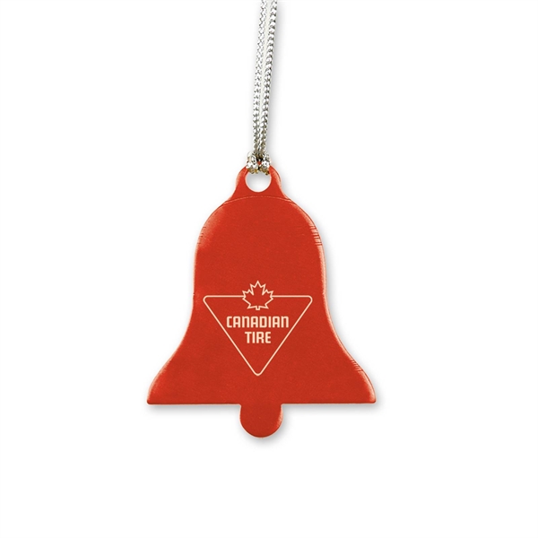 Aluminum Christmas Ornaments, Custom Imprinted With Your Logo!