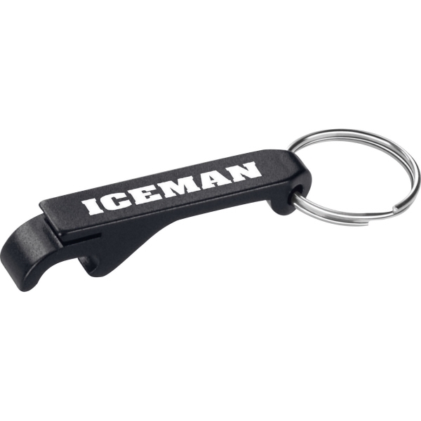 Aluminum Bottle and Can Opener Key Rings, Custom Printed With Your Logo!