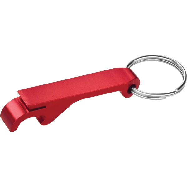 Aluminum Bottle and Can Opener Key Rings, Custom Printed With Your Logo!