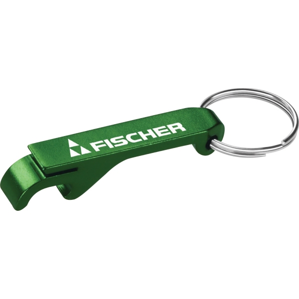 Aluminum Bottle and Can Opener Key Rings, Custom Printed With Your Logo!