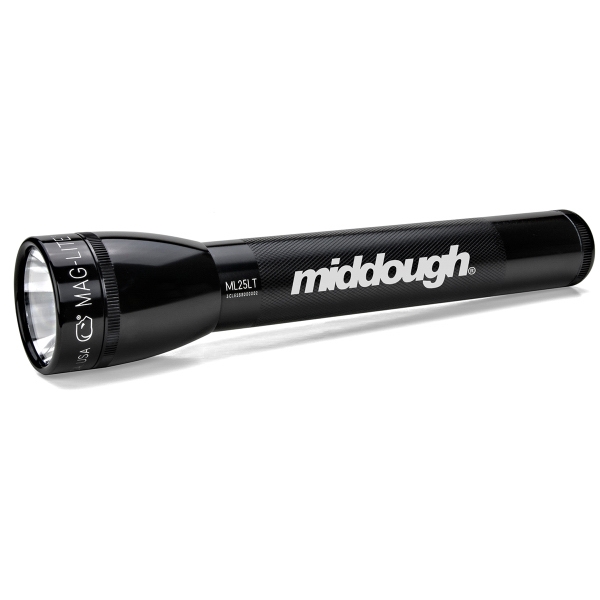 C Battery Maglight Flashlights, Custom Made With Your Logo!