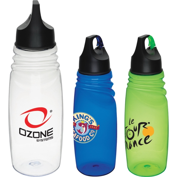 28oz. BPA Free Plastic Sports Bottles, Custom Printed With Your Logo!