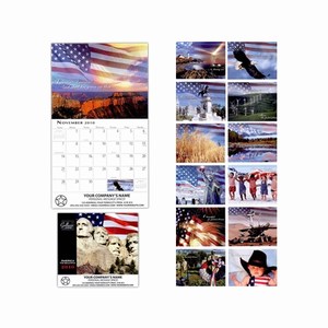 America the Beautiful Wall Calendars, Custom Imprinted With Your Logo!