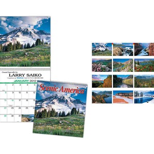 Americas Charm Executive Calendars, Custom Decorated With Your Logo!